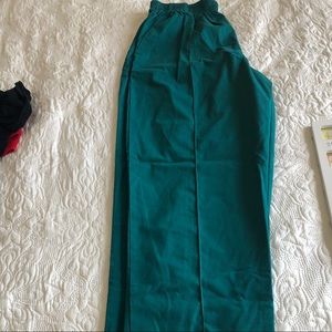 Green Landau Scrub pants, new without tags.